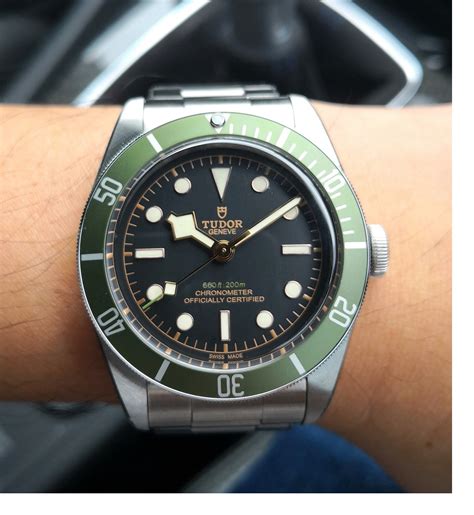 tudor black bay 58 harrods|tudor green bezel.